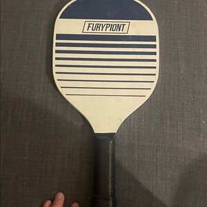 Blue and White Paddle